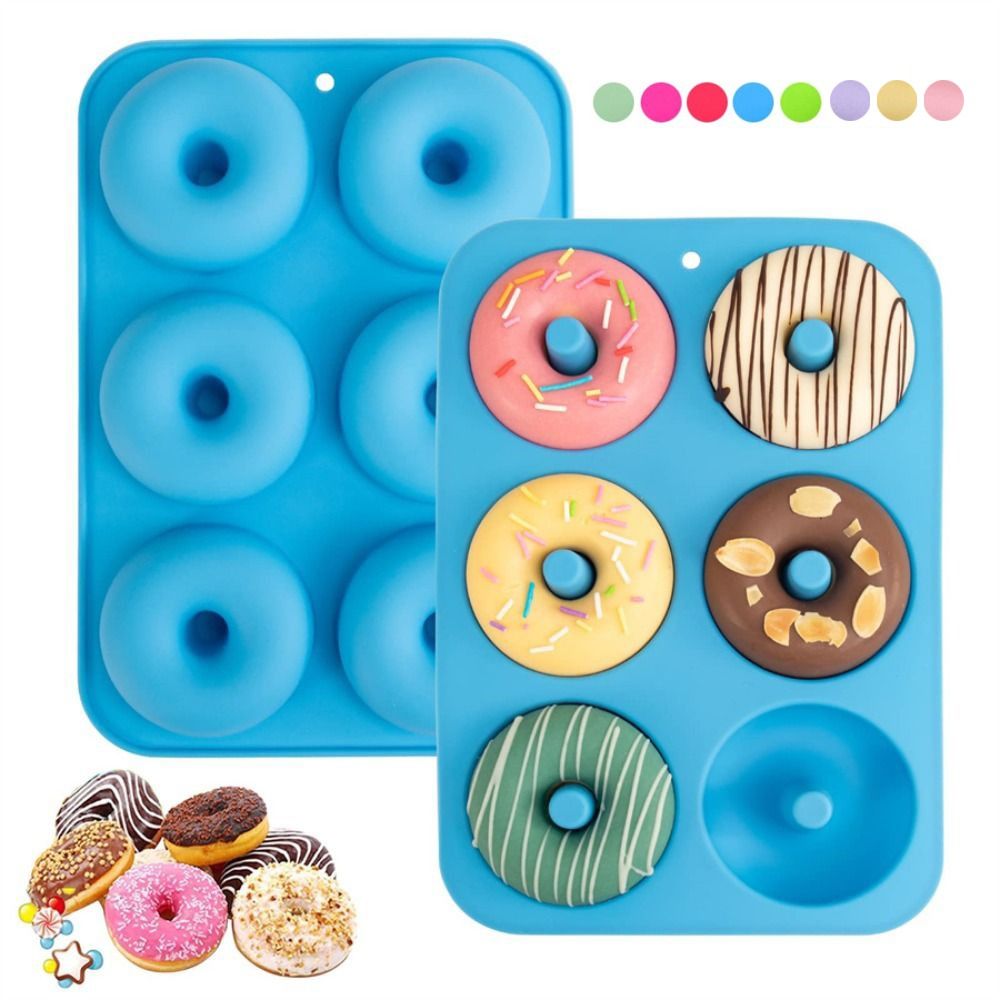 Donut Mold Silicone - Nuovo Stampo per Ciambelle in Silicone