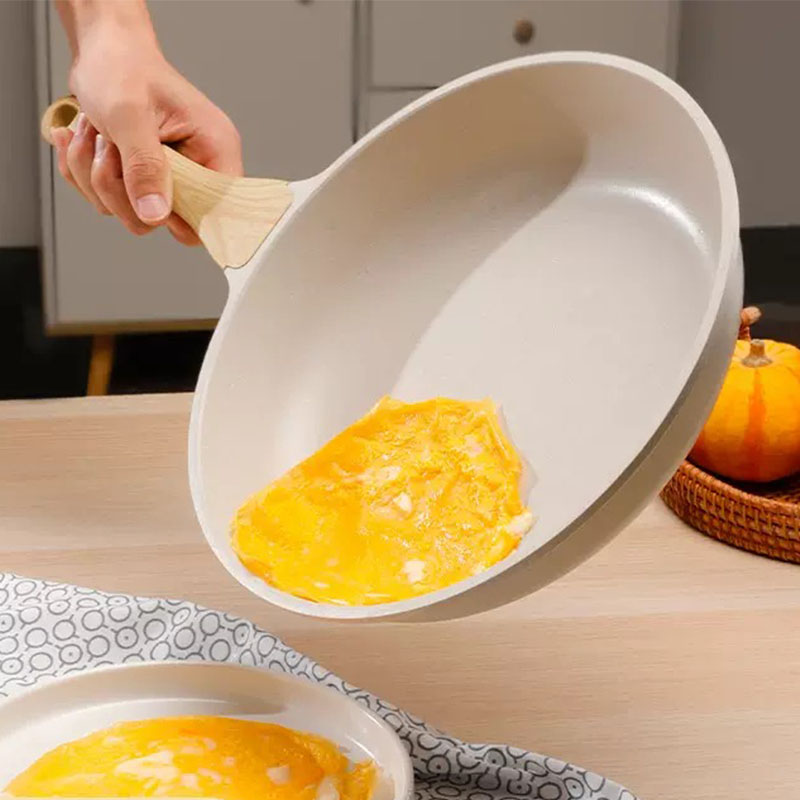 Mini Pancake Griddle - Padella Wok Antiaderente Durevole, Pentola in