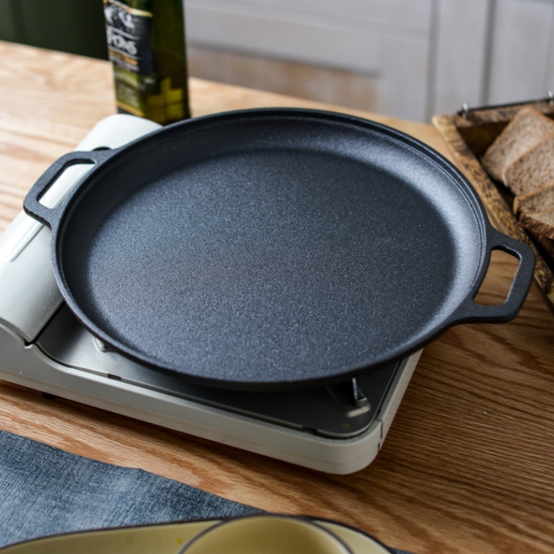 JUSTINLAU Padella in Ghisa a D - Mini Pancake Griddle recensione e prezzo