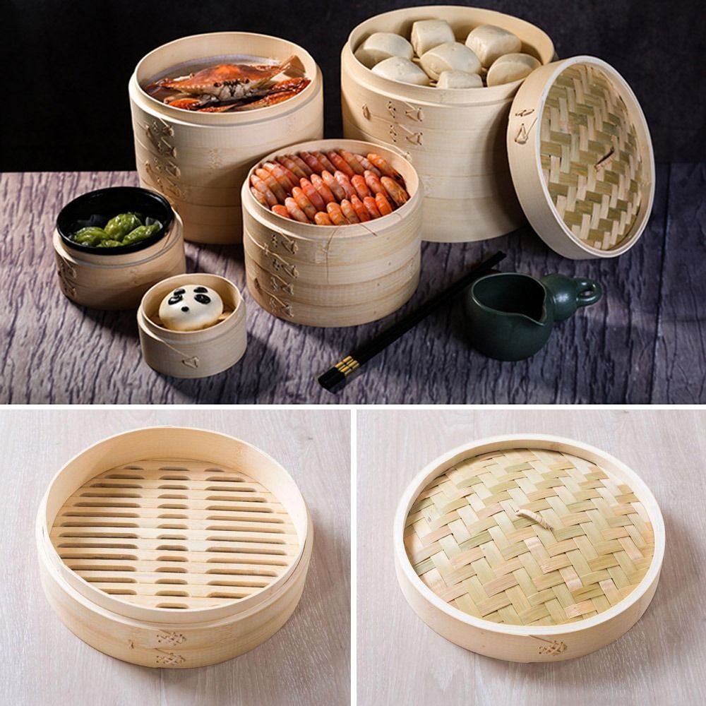 Vaporiera Cinese in Bambù con  - Bao Steamer Bamboo recensione e prezzo